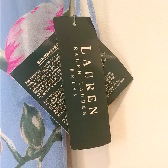 NWT Ralph Lauren 100% Sandwashed Silk Sleeveless Dress- Size 6 - Picture 6 of 11